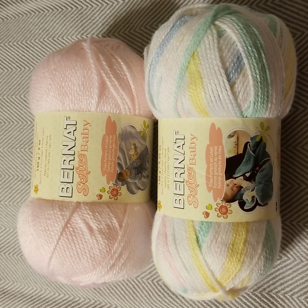 Baby yarn 2 skeins